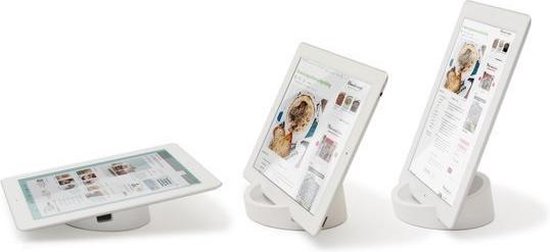 Berouw Prime Oxide Bosign tablet standaard - tablet houder - tablet stand voor iPad en tablet  - wit | bol.com