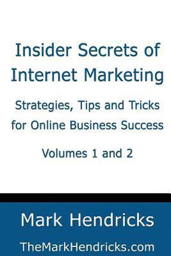 Insider Secrets of Internet Marketing- Insider Secrets of In ... - cover