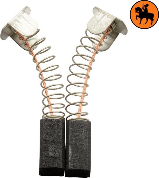 Koolborstel Set voor HITACHI 6,5x9x17 mm Slijpmachine, Slijper, Handsl