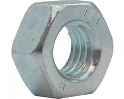 M8 Moer - klasse 8 - gegalvaniseerd - metrisch (10 stuks)