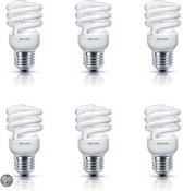 Philips Spaarlamp Tornado - 12W - E27 Fitting - 6 stuks