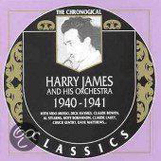Harry James And His Orchestra 1940 1941 Harry James And His Orchestra Cd Album Muziek 