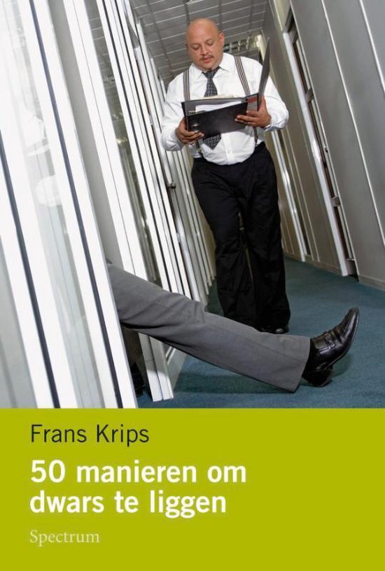 Cover van het boek '50 manieren om dwars te liggen'