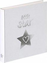 Walther Little Star - Babyalbum - 28 x 30,5 cm - 50 pagina's - Wit met zilveren folie opdruk