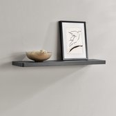 [en.casa]® Design Wandplank - planken - grijs model 12