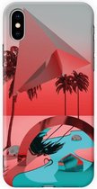 Fashionthings - iPhone X Hoesje - Back Case Oasis