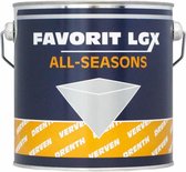 Drenth-Favorit LGX-All Seasons-Ral 9005 Gitzwart Zwart - 2,5 liter- Lakverf - Dekkend - Zwart - Hoogglans -