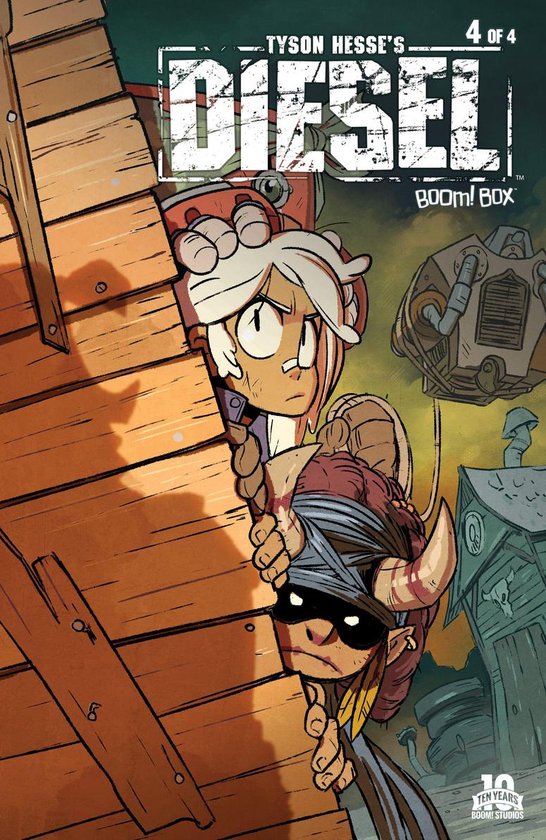 Tyson Hesse's Diesel 4 - Tyson Hesse's Diesel #4 - cover