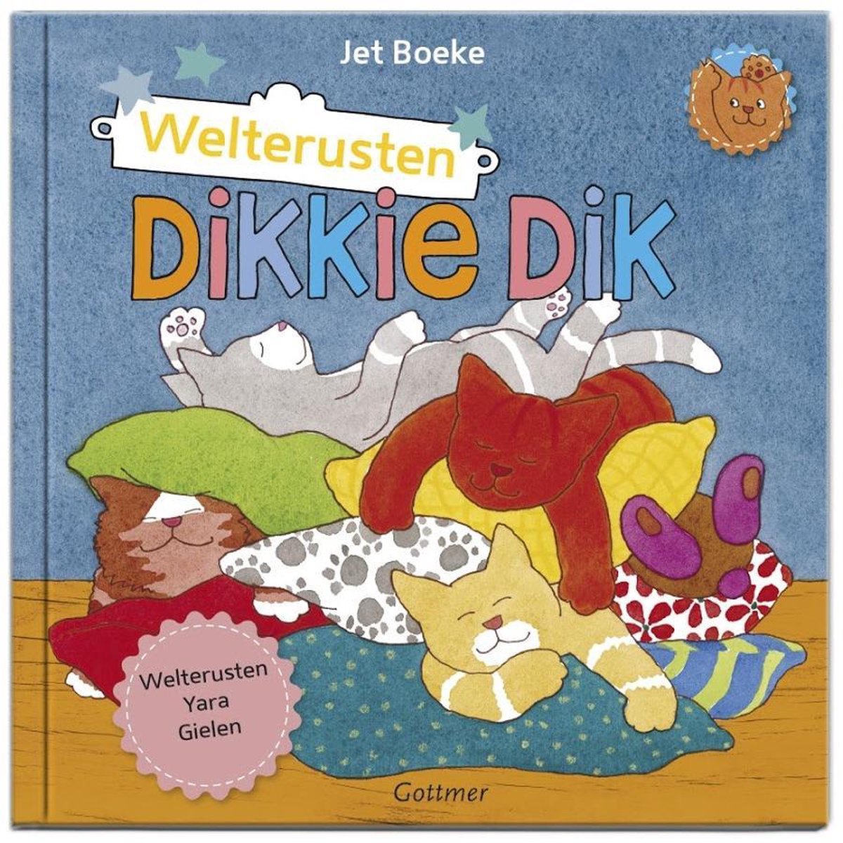 Gepersonaliseerd Dikkie Dik Welterusten Boek - Kinderboek met naam - Gepersonaliseerde boeken - Voorleesboek - Verjaardagsboek