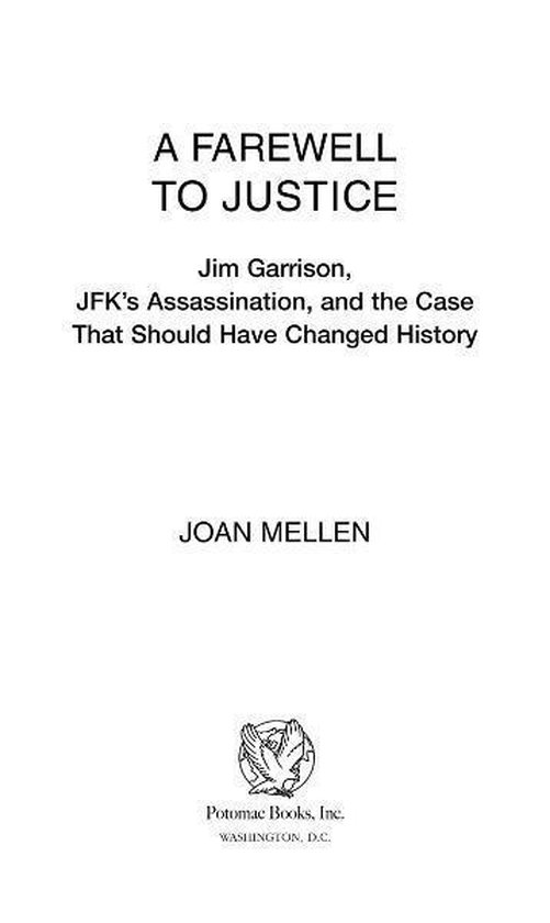 A Farewell to Justice - cover