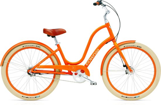 Electra Bike Townie Balloon 3i Beachcruiser Dames ladies oranje Framemaat  unisize | bol.com