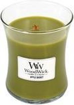 Woodwick Hourglass Medium Geurkaars - Honeysuckle