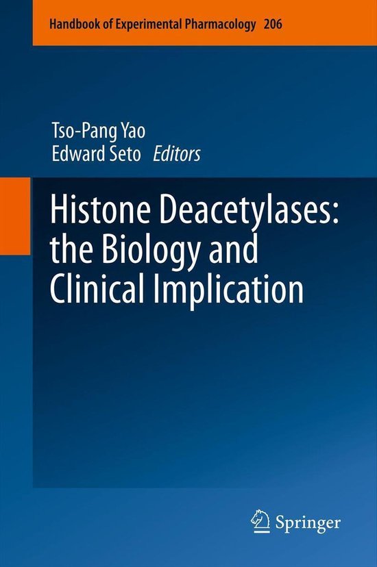Handbook of Experimental Pharmacology 206 - Histone Deacetyl ... - cover