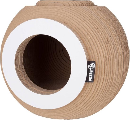 District 70 ORB Krabpaal - Wit - 37 x 32 x 32 cm