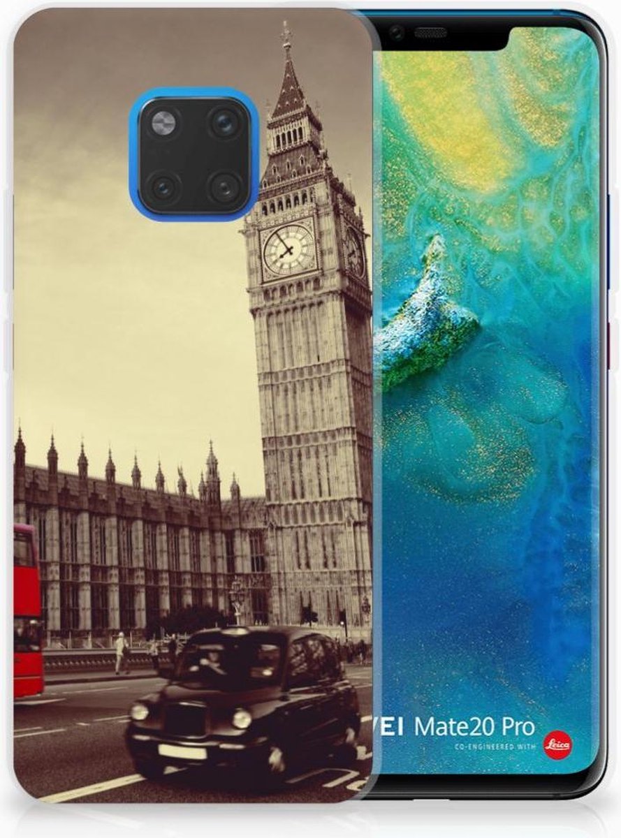 Huawei Mate 20 Pro Siliconen Back Cover Londen