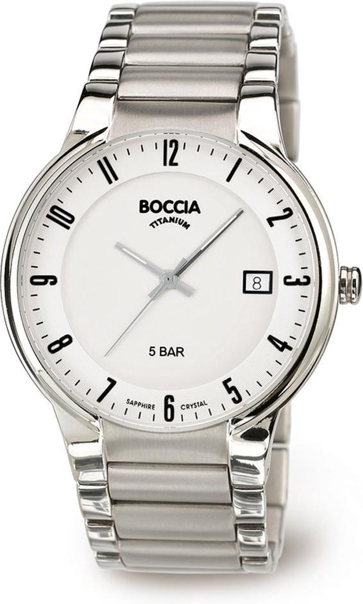 Boccia Titanium 3629.02 Heren Horloge 39 mm