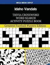 Idaho Vandals Trivia Crossword Word Search Activity Puzzle Book