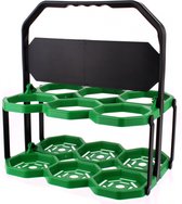 Roto Bidonhouder 6 Bidons Groen/zwart