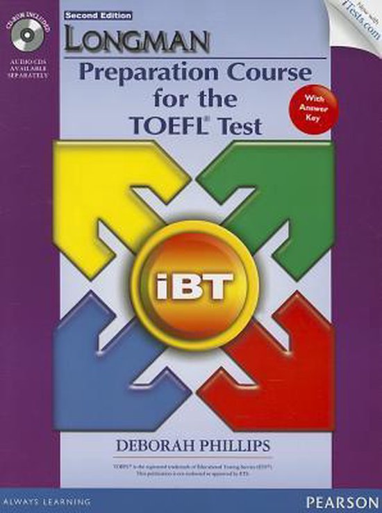 the　Course　Longman　for　Preparation　TOEFL　Phillips　IBT　Test　Deborah　9780133248005　|...