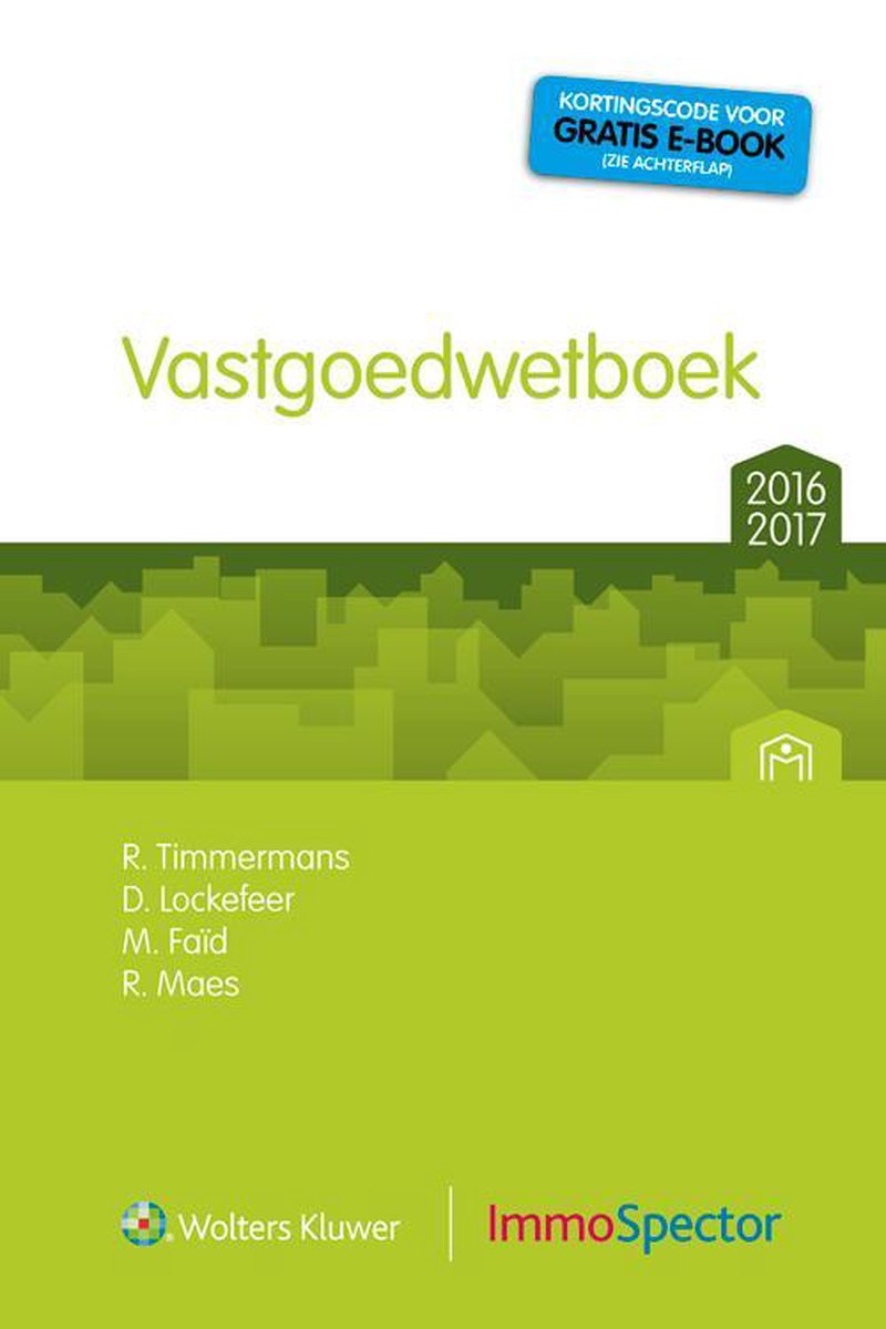 Schat schoonmaken Ga lekker liggen bol.com | Vastgoedwetboek 2016-2017 | 9789046589243 | R. Timmermans | Boeken