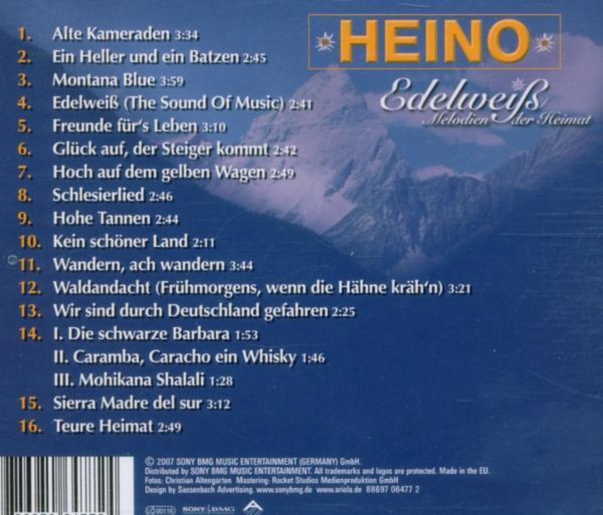 Heino Glück Auf Der Steiger Kommt