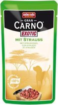 Gran Carno Grancarno Pouch met Struisvogel