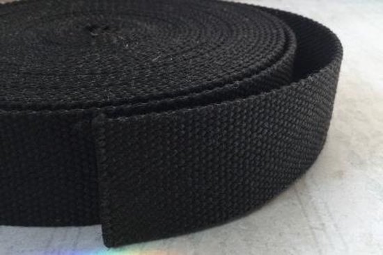 Sangle de sac 5m 30mm coton noir