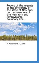 Report of the Regents of the University of the State of New York on the Re-Survey of the New York an