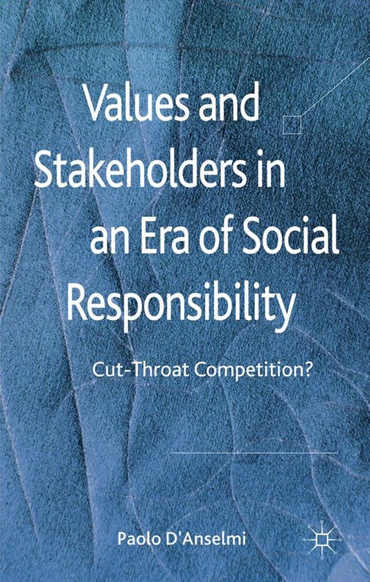 Business and Management (R0) - Values and Stakeholders in an ... - cover