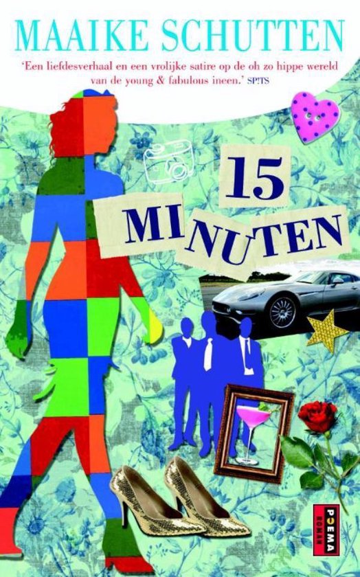 Cover van het boek '15 minuten' van Maaike Schutten