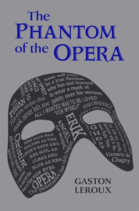 Word Cloud Classics - The Phantom of the Opera - cover