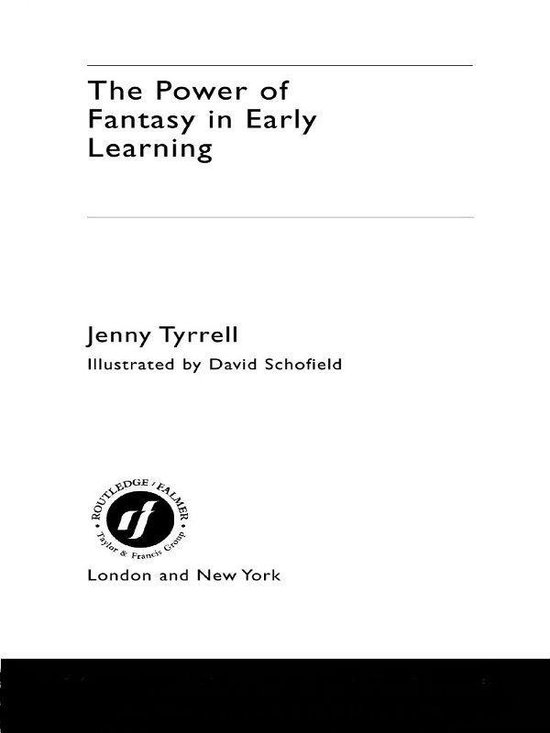 The Power of Fantasy in Early Learning - cover