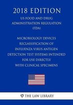 Microbiology Devices - Reclassification of Influenza Virus Antigen Detection Test Systems Intended for Use Directly with Clinical Specimens (Us Food and Drug Administration Regulation) (Fda) 