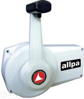 Allpa A89 witte Eénhendelbediening met Interlock voor Zijmontage