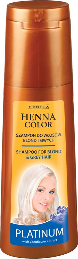 band onderpand solidariteit Venita HENNA COLOR Shampoo voor Platinum / Blond Haar 250ml | bol.com