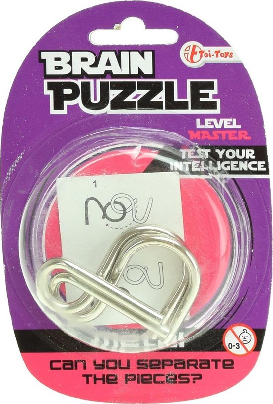 Afbeelding van het spel Toi-toys Hersenkraker Brain Puzzle Master Zilver