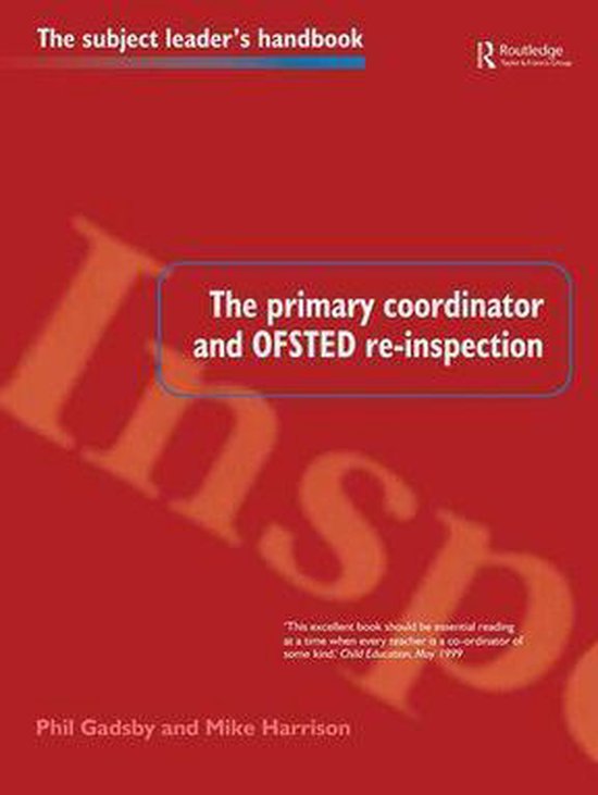 Subject Leaders' Handbooks - The Primary Coordinator and OFS ... - cover