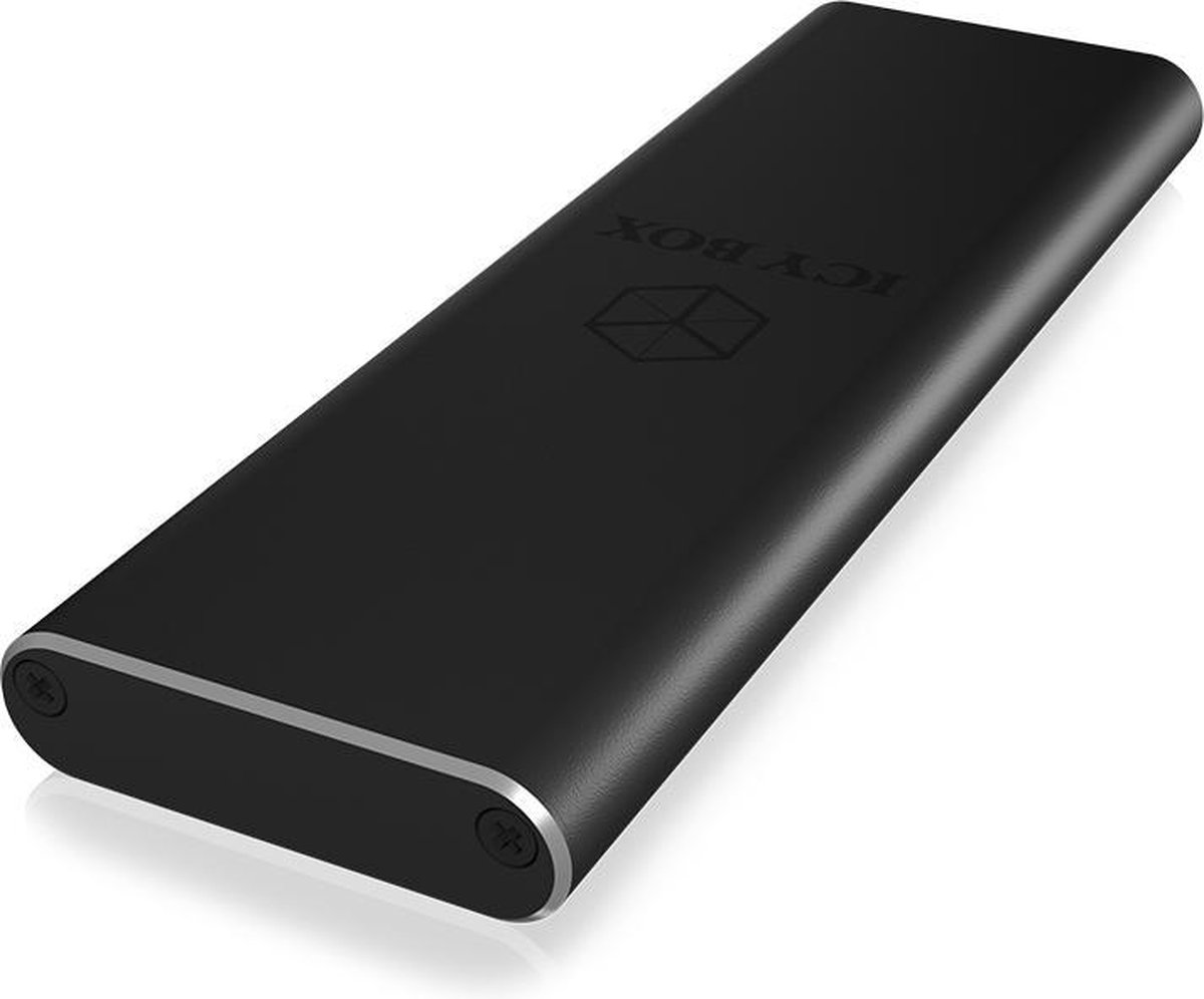 ICY BOX IB-183M2 M.2 SSD-behuizing USB-A 3.0 5 GBit/s M.2 SATA 2230, 2242, 2260, 2280 IB-183M2