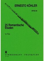 25 romantische Etüden op. 66 für Flöte solo