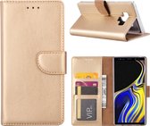 Boekmodel Hoesje Samsung Galaxy Note 9 - Goud