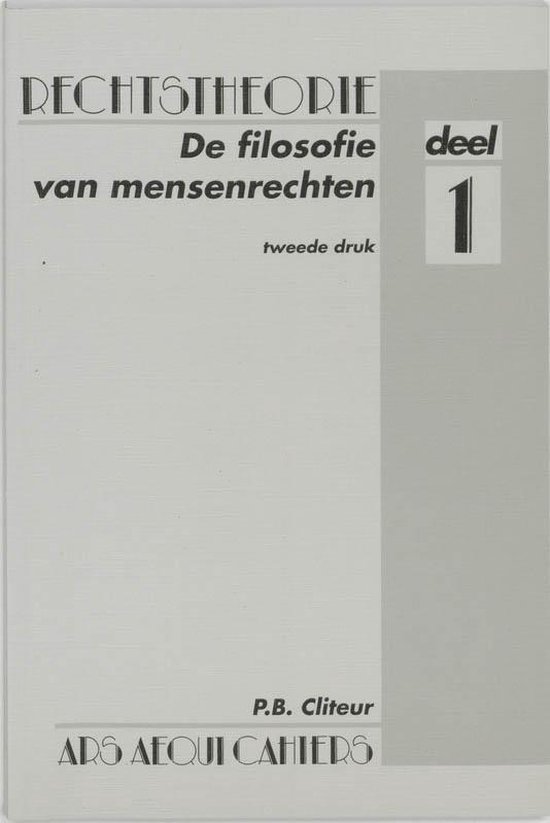 Filosofie Van De Mensenrechten - cover