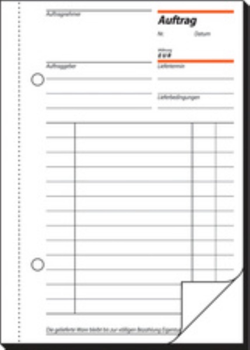 sigel formulierboek Rekening-/Waren-ingang, A4, 50 vel