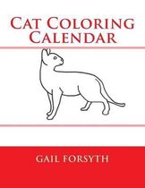 Cat Coloring Calendar
