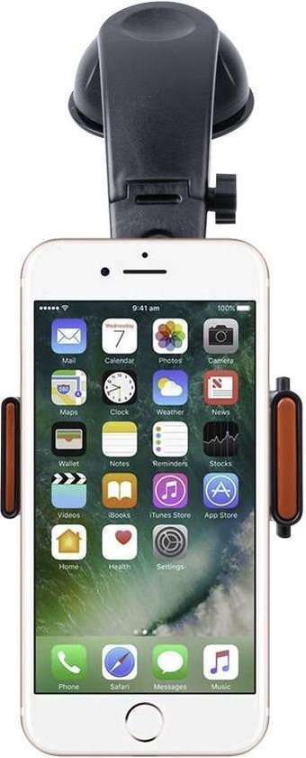 Verniel generatie Voor een dagje uit Shop4 - iPhone 7 Autohouder 3 in 1 Dashboard en Ventilatiehouder Zwart |  bol.com
