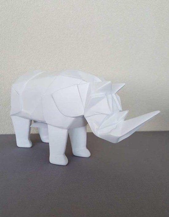 Polystone neushoorn Rhino