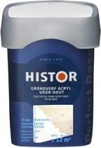 Histor Perfect Base Grondverf Acryl voor Hout 0,75 liter - Wit