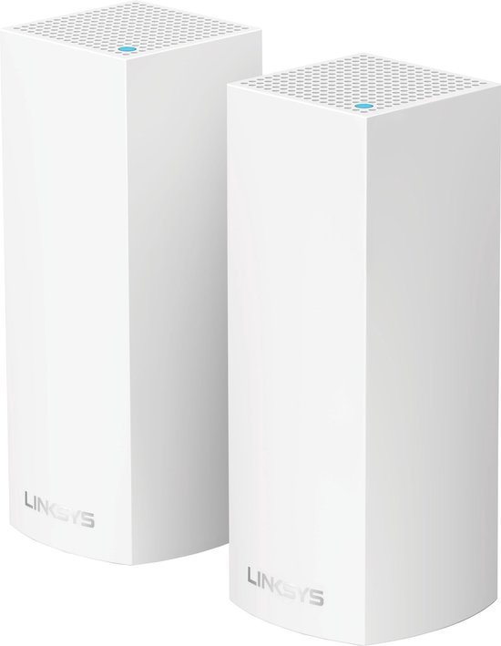 Linksys Velop tri-band Mesh Wifi (2-pack wit)