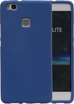 Blauw Zand TPU back case cover hoesje voor Huawei P9 Lite