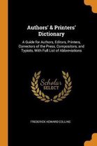 Authors' & Printers' Dictionary