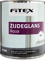 Fitex-Zijdeglans Aqua-Ral 9001 Cremewit 1 liter
